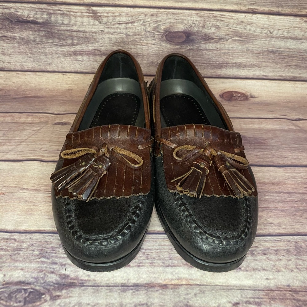 Johnston and Murphy Brown Leather Loafer Slip On